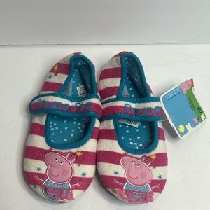 Peppa Pig Pink and Blue Kids Slippers